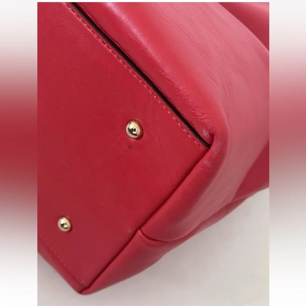 Dooney and Bourke | City Large Dawson LJ050 GE Red Leather Tote Bag